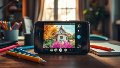 Apps gratuitos como Snapseed e PicsArt para melhorar suas fotos